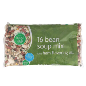 16 Bean Soup Mix With Ham Flavoring