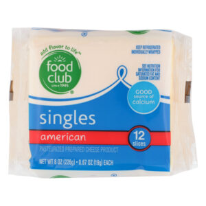 American Pasteurized Prepared Cheese Product Singles