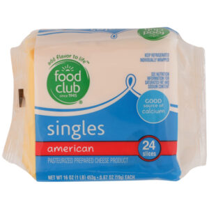American Singles Pasteurized Prepared Cheese Product