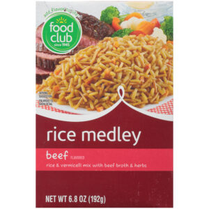 Beef Flavored Rice & Vermicelli Mix With Beef Broth & Herbs Rice Medley