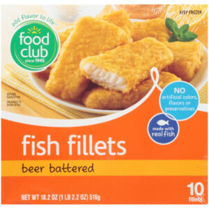 Beer Battered Fish Fillets