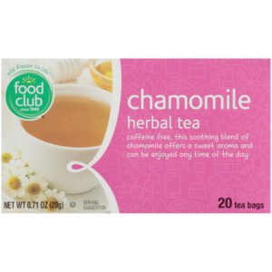 Chamomile Caffeine Free Herbal Tea Bags