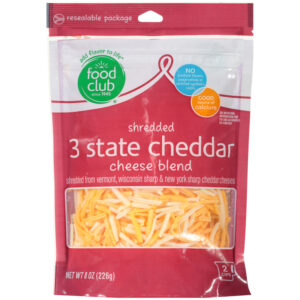 Cheese Chdr 3 State Bld (Wi Ny Vt) Shred
