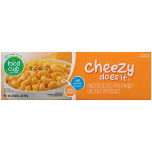 Cheezy Does It  Pasteurized Prepared Cheese Product