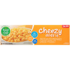 Cheezy Does It  Pasteurized Prepared Cheese Product