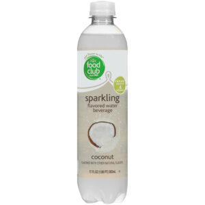 Coconut Flavored Sparkling Water Beverage