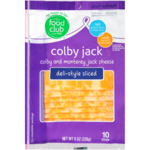 Colby Jack Colby And Monterey Jack Deli-Style Sliced Cheese