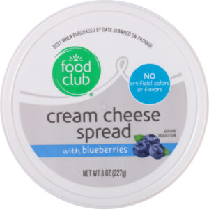 Cream Cheese Spread With Blueberries