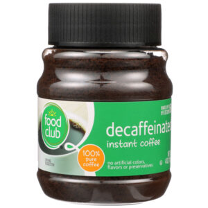 Decaffeinated 100% Instant Coffee