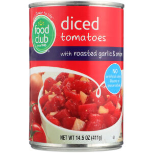 Diced Tomatoes With Roasted Garlic & Onion