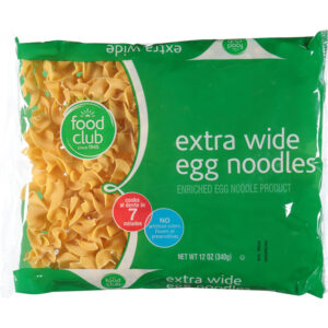 Enriched Egg Noodle Product  Extra Wide Egg Noodles
