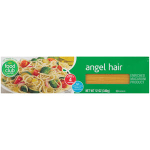 Enriched Macaroni Product  Angel Hair