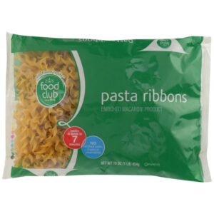 Enriched Macaroni Product  Pasta Ribbons