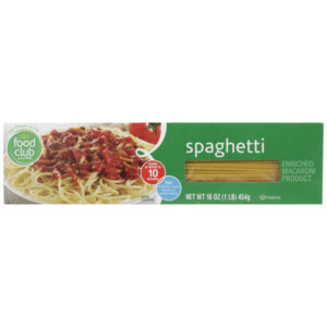 Enriched Macaroni Product  Spaghetti