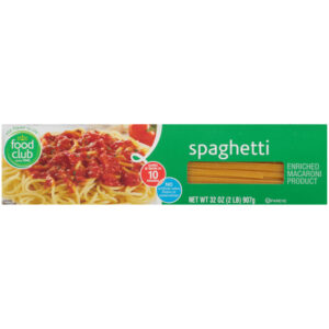 Enriched Macaroni Product  Spaghetti
