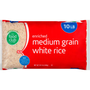 Enriched Medium Grain White Rice