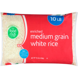 Enriched Medium Grain White Rice