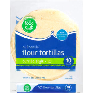 Flour Burrito Style Tortillas