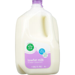 Food Club 1% Milkfat Lowfat Milk 1 gal
