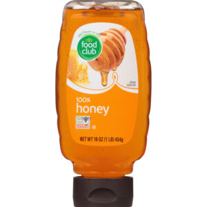 Food Club 100% Honey 16 oz