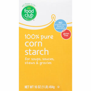 Food Club 100% Pure Corn Starch 16 oz