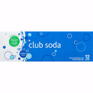 Food Club 12 Pack Caffeine Free Club Soda 12 - 12 fl oz Cans