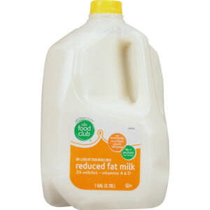 Food Club 2% Milkfat Reduced Fat Milk 1 gl