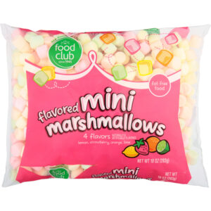  Fruit Flavored Mini Marshmallows - 10 Ounces of