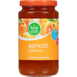 Food Club Apricot Preserves 18 oz