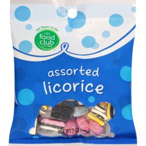 Food Club Assorted Licorice 7 oz