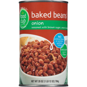 Food Club Baked Beans 28 oz