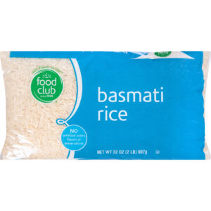 Food Club Basmati Rice 32 oz Bag