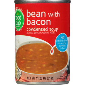 Food Club Bean With Bacon Condensed Soup 11.25 oz