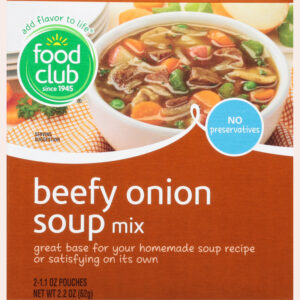 Food Club Beefy Onion Soup Mix 2 ea