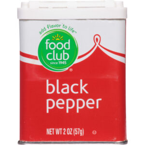 Food Club Black Pepper 2 oz