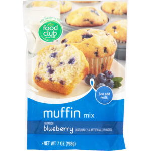 Food Club Blueberry Muffin Mix 7 oz