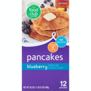 Food Club Blueberry Pancakes 12 ea