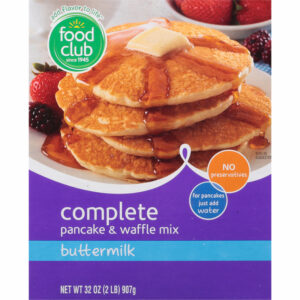 Food Club Buttermilk Complete Pancake & Waffle Mix 32 oz