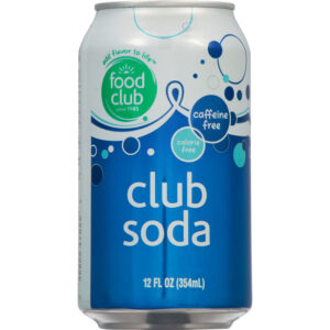 Food Club Caffeine Free Club Soda 12 fl oz