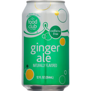 Food Club Caffeine Free Ginger Ale 12 fl oz