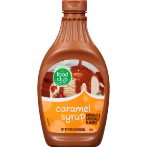 Food Club Caramel Syrup 22 oz