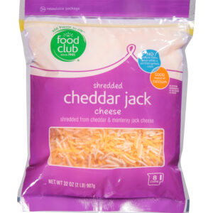 Food Club Cheddar Jack Shredded Cheese 32 oz