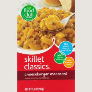 Food Club Cheeseburger Macaroni Skillet Classics 5.8 oz