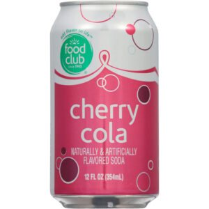 Food Club Cherry Cola Soda 12 fl oz