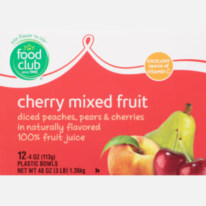 Food Club Cherry Mixed Fruit 12 ea