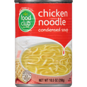 Food Club Chicken Noodle Condensed Soup 10.5 oz