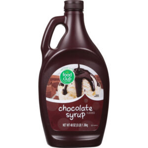 Food Club Chocolate Flavored Syrup 48 oz