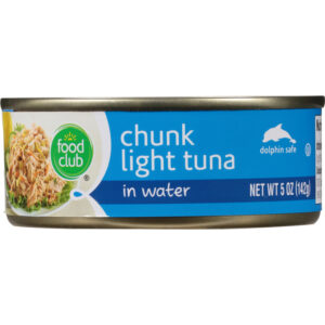Food Club Chunk Light Tuna in Water 5 oz