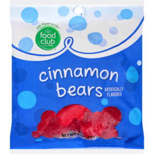 Food Club Cinnamon Bears 8 oz