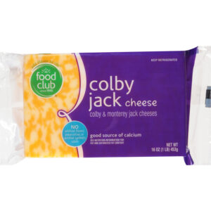 Food Club Colby Jack Cheese 16 oz